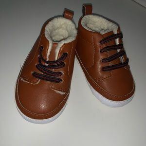 Brown Infant shoes Never Worn